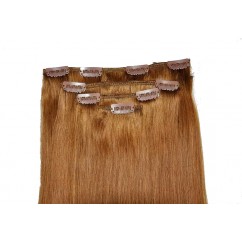 Естествена коса на клипс - екстеншън 55 см, 100 гр