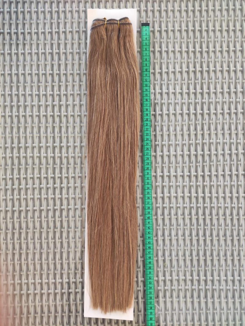 Естествена коса с плътни краища Remy 60 см – Удължаване на коса на изплащане